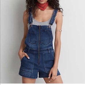 American Eagle Zip Front Shortall